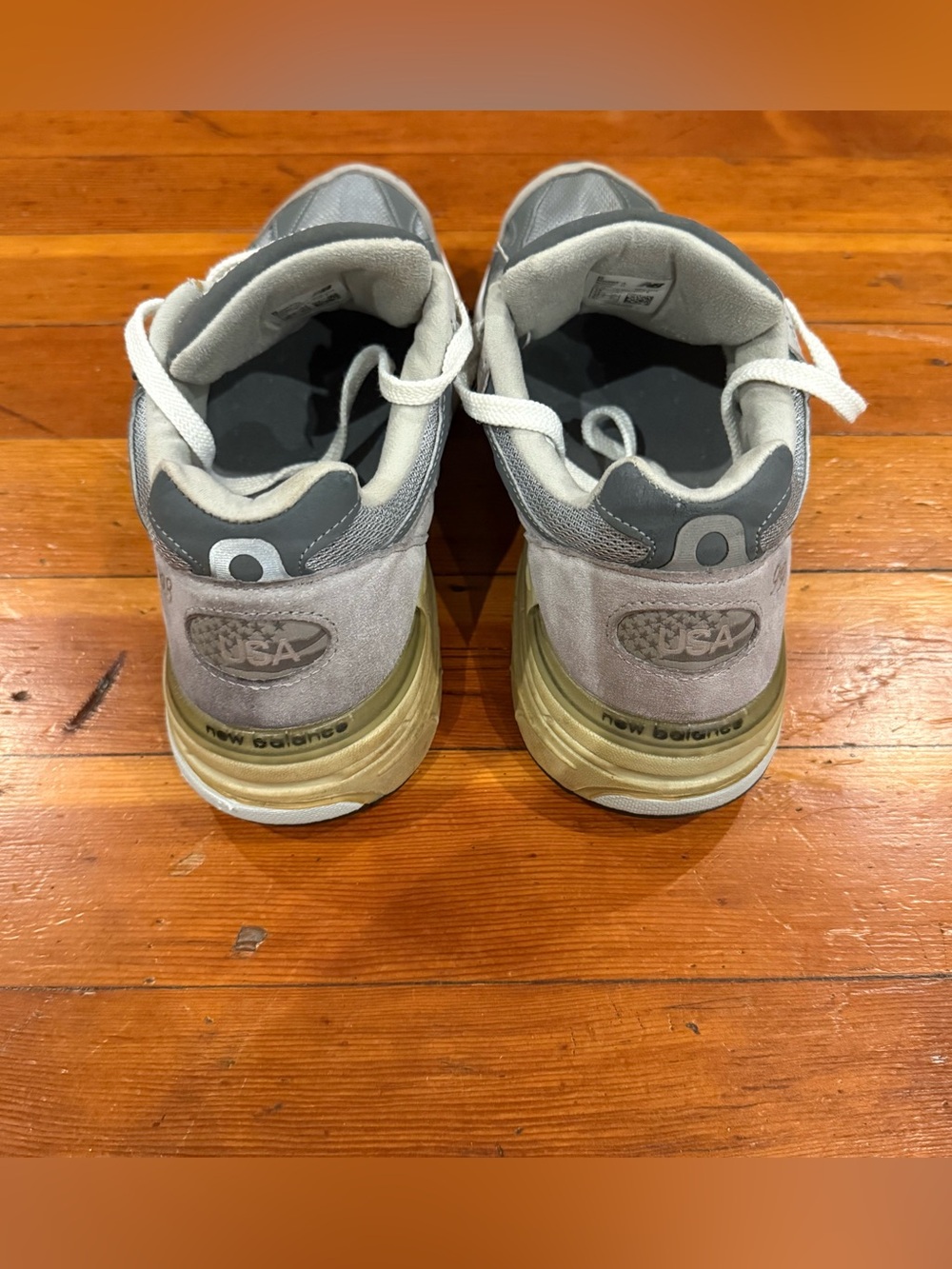 Men’s New Balance USA 993 Grey Heritage size 13B - Picture 3 of 7